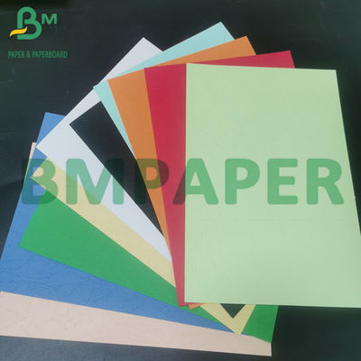 Papel de capa de ligação colorido Cartão de capa de livro em relevo Ideal para impressão a jato de tinta