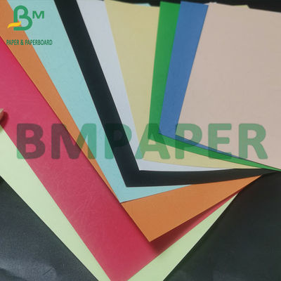Papel de capa de ligação colorido Cartão de capa de livro em relevo Ideal para impressão a jato de tinta