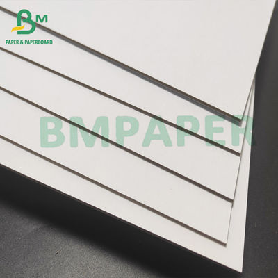 Cartão branco de lado duplo 1 mm 750 gm Tamanho da folha Cartão de embalagem