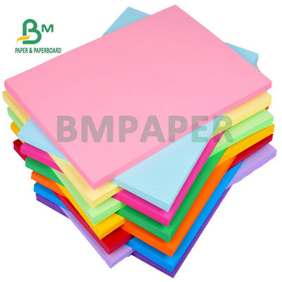 Cor-de-rosa não revestido 150g 180g Bristol cartão artesanal para capa de livro
