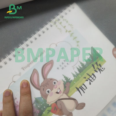 Papel de rastreamento de alta transparência e não facilmente quebrado para engenharia de desenho