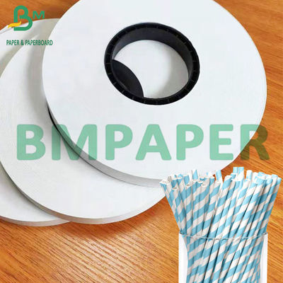 24g 28g Papel colorido biodegradável de palha de bebida Embalagem de papel kraft