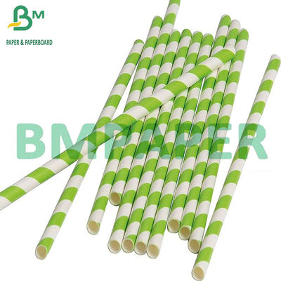 24g 28g Papel colorido biodegradável de palha de bebida Embalagem de papel kraft