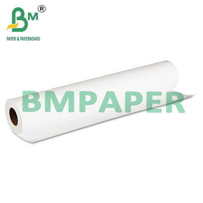 Papel Plotter de 36 ′′ x 150 ′′ 20LB sem revestimento 96 Branco Brilhante para Engenheiros