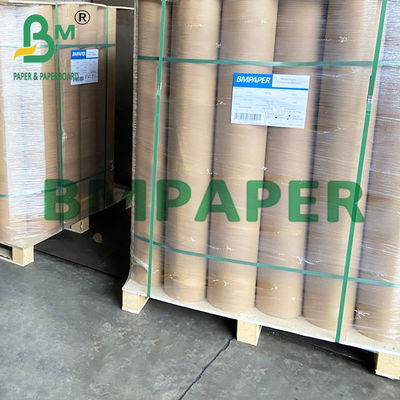 Papel Plotter de 36 ′′ x 150 ′′ 20LB sem revestimento 96 Branco Brilhante para Engenheiros