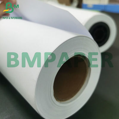 Hi - Bright Plotter Paper Roll 20lb 24' × 150' Papel limpo para apresentação