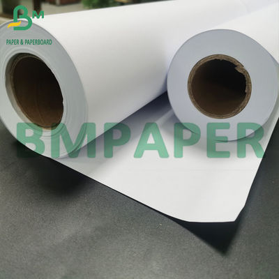 Hi - Bright Plotter Paper Roll 20lb 24' × 150' Papel limpo para apresentação