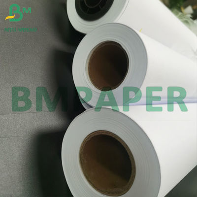 Hi - Bright Plotter Paper Roll 20lb 24' × 150' Papel limpo para apresentação
