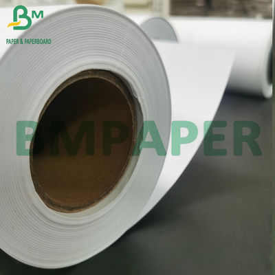 20lb de papel CAD Plotter Branco de Alto Brilho Papel Limpo para Engenharia