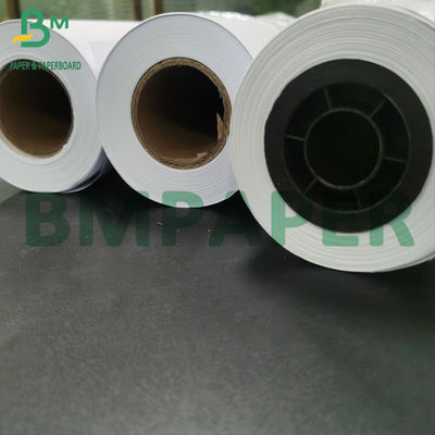 20lb de papel CAD Plotter Branco de Alto Brilho Papel Limpo para Engenharia