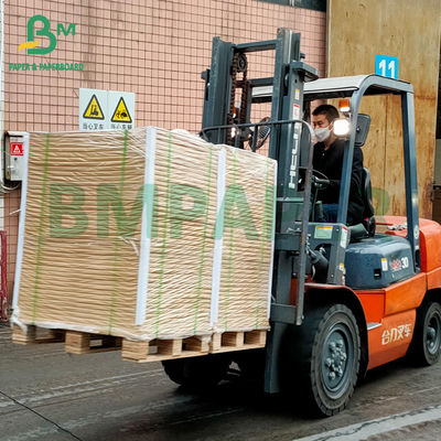 Papel branco espesso de Bristol não revestido 350 g 400 g Papel espesso de cartão Papel de papelão 500 folhas/rampa