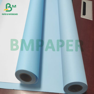 Papel de desenho digital 80g de lado único duplo lado azul de engenharia 620*150m