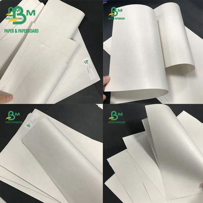 42 gm 45 gm Papel em rolos cinzento-branco para roupas 62&quot; 65&quot; 67&quot; 72&quot; 75&quot; Papel sem camadas