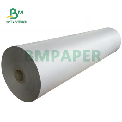 45 gramas de papel de trama cinzento branco para fábrica de vestuário 160cm 180cm x 200m