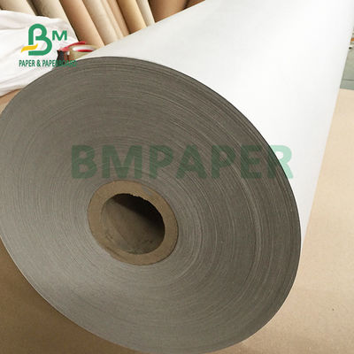 45 gramas de papel de trama cinzento branco para fábrica de vestuário 160cm 180cm x 200m