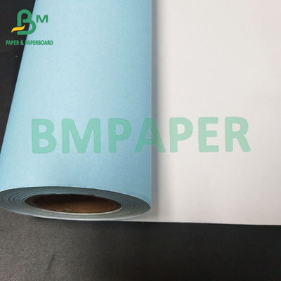 Papel de cópia de celulose de madeira, de lado único, azul, papel de encomenda de engenharia 80 g