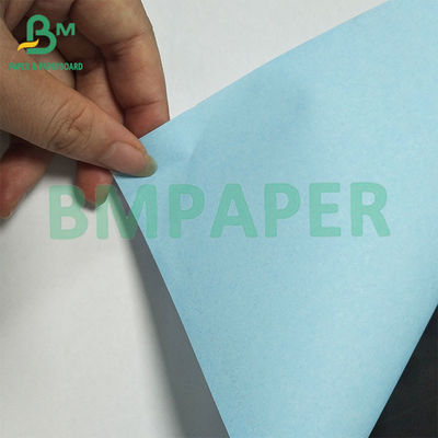 Papel de cópia de celulose de madeira, de lado único, azul, papel de encomenda de engenharia 80 g