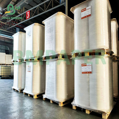 Papel de embalagem de palha de 28 g, biodegradável, branco, de qualidade alimentar