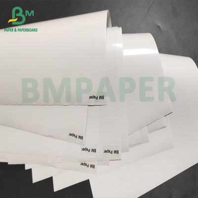 65 g 75 g Papel branco de alta resistência ao molhamento para rótulos de bebidas rótulos de cerveja