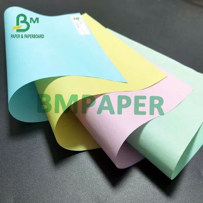 Papel NCR sem carbono 55GSM 60GSM Carbon Front Back 55GSM 60GSM 66x100cm Ream 500 folhas