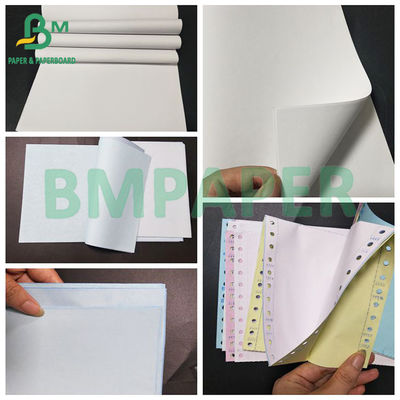 Fornecer 55g de papel transparente impresso e papel plano sem carbono como recibo