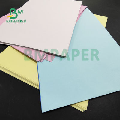 55 gm 60 gm Rosa Branco Azul Papel de Impressão NCR para Faturamento 70 x 100 cm