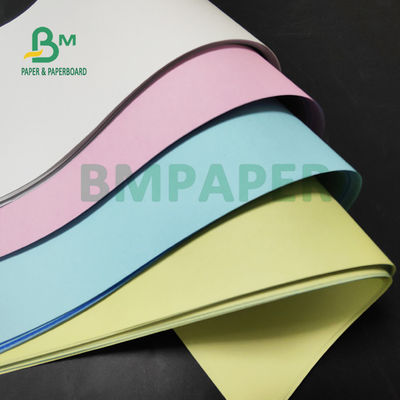 55 gm 60 gm Rosa Branco Azul Papel de Impressão NCR para Faturamento 70 x 100 cm