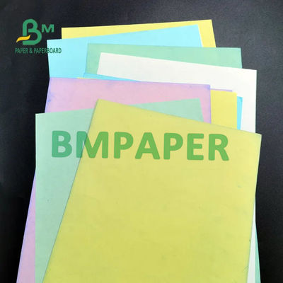 Papel Ncr virgem de celulose sem carbono CB CFB CF 3 Ply Impressão Papel de faturamento Papel de formulário de computador de cinco cores
