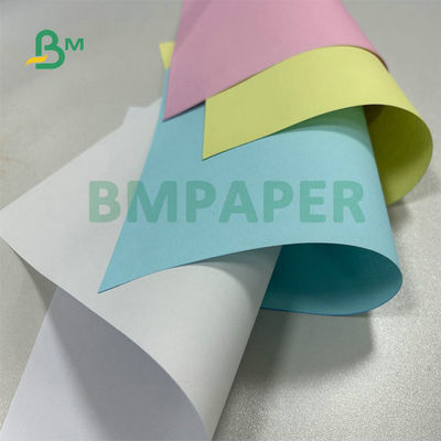 55 gramas 60 gramas Papel NCR Incarbono Em Rosa Amarelo Branco Para Recebimento 860 x 610mm
