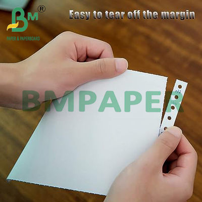 8.5 x 11 polegadas Papel de cópia sem carbono NCR Branco Rosa para impressoras dot matrix