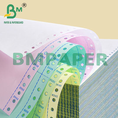 8.5 x 11 polegadas Papel de cópia sem carbono NCR Branco Rosa para impressoras dot matrix