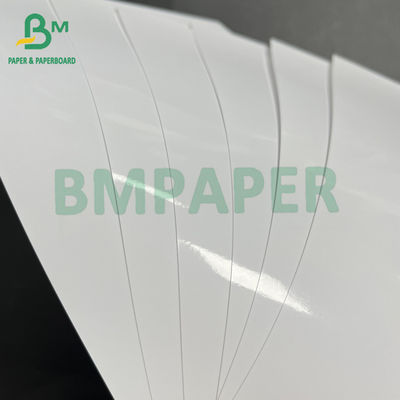 Papel de garrafa de cerveja branca 80gm imprimível e à prova d'água
