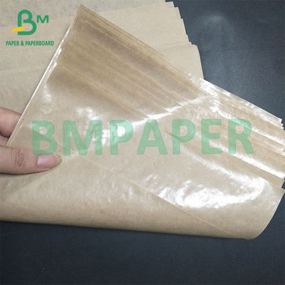 Papel de embrulho de alimentos de contacto directo com papel revestido resistente a óleos alimentares e ecologicamente correto