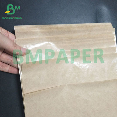 Papel de embrulho de alimentos de contacto directo com papel revestido resistente a óleos alimentares e ecologicamente correto