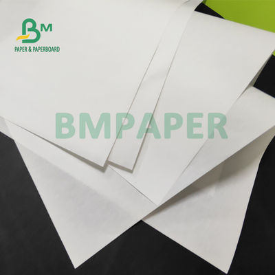 50 gm de papel branco branqueado à prova de gordura para embalagem de alimentos KFC