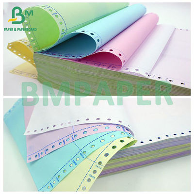 Papel de cópia colorido e sem carbono para impressão de recibos