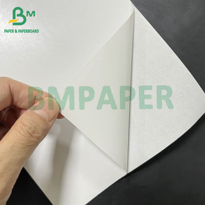 Papel de arte para rótulos revestido com revestimento auto-aderente brilhante e imprimível de 80 gm