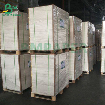 300gm Tabuleiro CKB Branco Marrom Para embalagem de alimentos congelados Boa rigidez 74 x 106cm