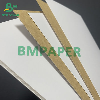 200 gr. Cartão branco Kraft Back Aséptico para embalagem de líquidos refrigerados Frito Papel de embalagem de bebidas Largura 1080 mm
