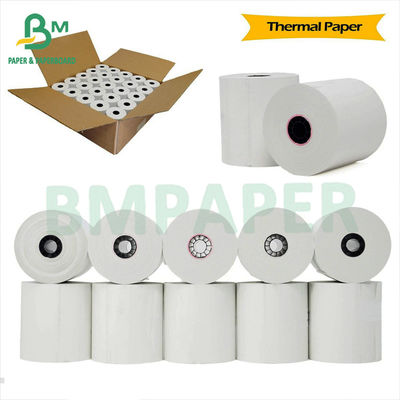 Papel de recibo térmico superior rolos 2 1/4 &quot;x 50&quot; papel térmico 50 rolos