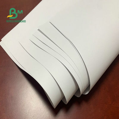 60 gm 70 gm Papel térmico direto Jumbo Roll Papel auto-aderente semi-lustroso