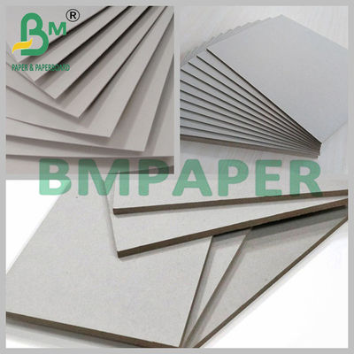 Espessura Papel de cartão sem revestimento Folhas de papel de cartão cinza para caixas de presentes
