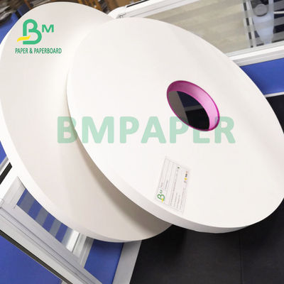 28gm Papel branco de qualidade alimentar para palhinhas de embalagem 30mm 35mm Eco-friendly