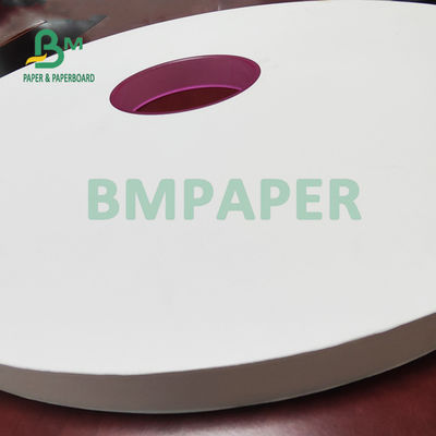 28gm Papel branco de qualidade alimentar para palhinhas de embalagem 30mm 35mm Eco-friendly