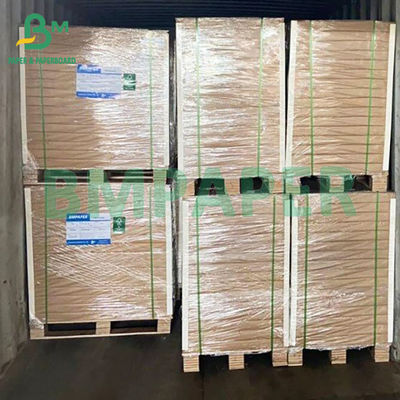 Cartão de alimentos revestido de uma só face de qualidade alimentar branca não fluorescente para embalagem de alimentos sólidos