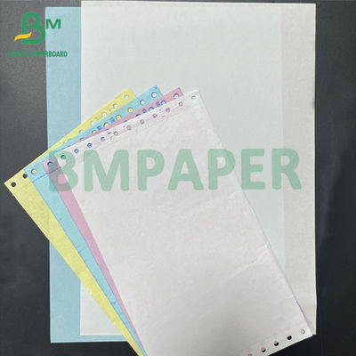Impressão Escrita Papel NCR contínuo de 55 gm Papel de cópia sem carbono