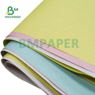 Papel de cópia de 55gm multicolor sem carbono para carteira de transporte clara imagem