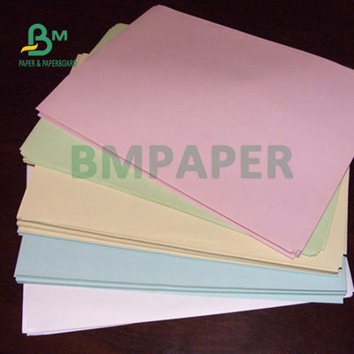 Papel de cópia de 55gm multicolor sem carbono para carteira de transporte clara imagem