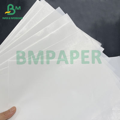 Papel de resistência ao molho liso de 65gm, branco, à prova d'água, revestido de um lado