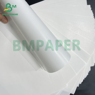Papel de resistência ao molho liso de 65gm, branco, à prova d'água, revestido de um lado